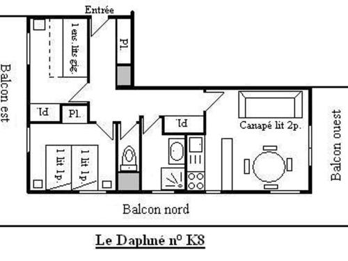 Appartement Méribel 3 pièces 6 personnes - FR-1-180-153 - image 4