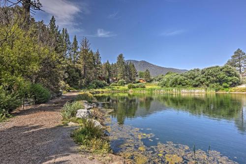 Idyllic Frazier Park Cabin Views, Pool Table