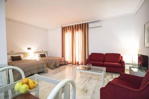 Hospedium Hotelpension Apartamentos Simón Verde, Unterkunft in Mairena del Aljarafe