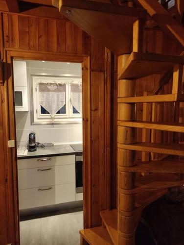 virtuve, Chalet accueillant et familial in Senmartēna Vesubie