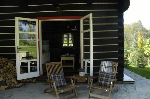 Erkély/terasz, Penzion Roubenka in Hukvaldy