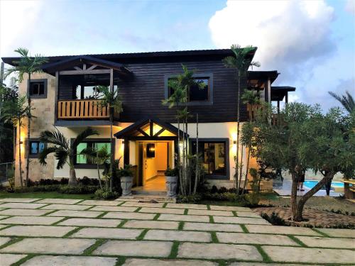 Kilátás, Villa Mi Patio By Hospedify - Hermosa villa con mesa de billar y rio cristalino a 3 min Un pequeno p in Jarabacoa