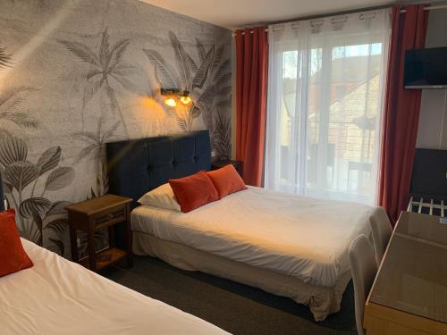 Logis hotel restaurant Auberge Du Cheval Blanc in Mezidon-Canon