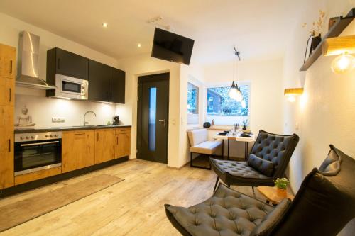 共用Lounge/電視區, W-Spirit Apartments in 耶爾岑斯