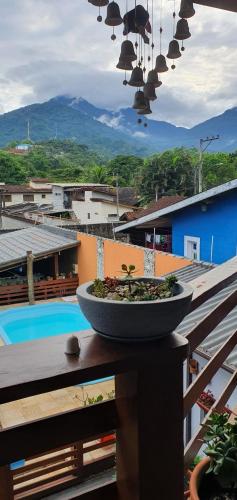 Erkély/terasz, Suítes no paraíso da Ilhabela (Suites no paraiso da Ilhabela) in Agua Branca