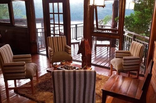 Balkons/terase, Puro Mocona Lodge in El Soberbio