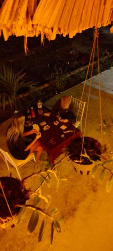 Restaurant, Bee Lucky Homestay Cat Ba in Xuan Dam Village
