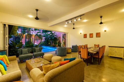 Shared lounge/TV area, Angam Villa Colombo in Sri Jayawardenepura Kotte