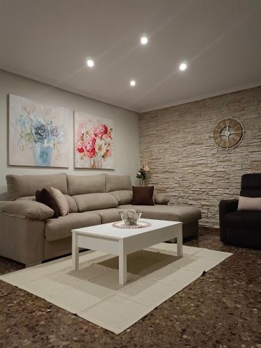 Közös társalgó / TV, Acogedora y confortable casa familiar en L'Olleria in L'Olleria