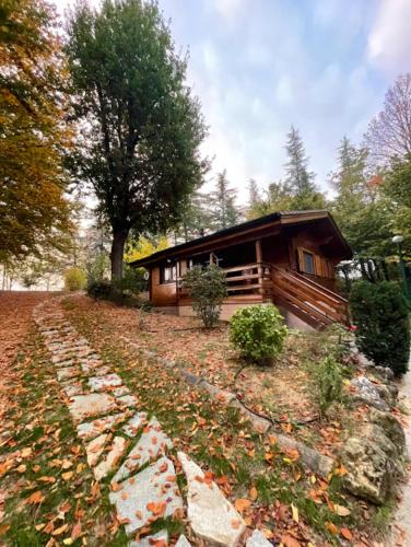 2 bedrooms chalet with sauna enclosed garden and wifi at Castell'Arquato