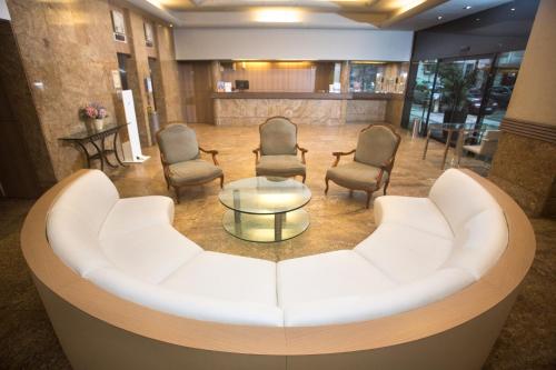 Lobby, Real Palace Hotel in Copacabana