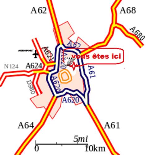 Facile, Lumineux, Parking, Metro, proche du Centre, Toulouse (photo 7)