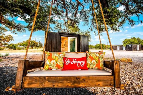 The Container Retreat @ 290 Wine Trail #7 Groups welcome! in Stonewall (TX)
