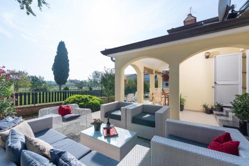 Balkons/terase, Villa Luck in Veleniki