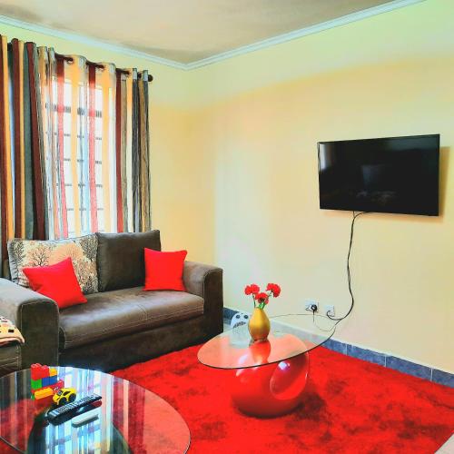 Cozy Nest-2 Bedroomed Apartment WiFi ,Netflix close to JKIA in Mlolongo