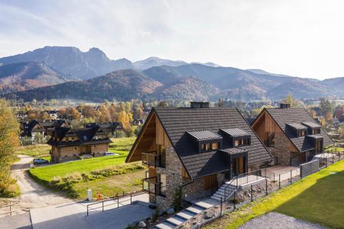 Szymaszkowa 7 - luksusowe apartamenty z widokiem na Giewont - sauna, parking w cenie - IZBY PODHALAŃSKIE