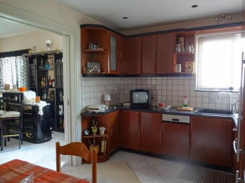 Two-Storey maisonette with fireplace and BBQ