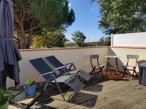 Appartement spacieux 2 pièces , climatisé, Wifi, 2 à 4 couchages PORTIRAGNES PLAGE LXCS176 - Location saisonnière - Portiragnes