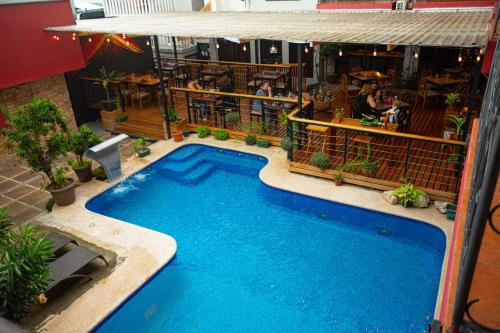 La Fortuna Downtown Hotel Boutique - 레스토랑