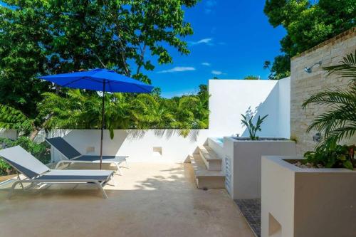 Luxury Private 3BED Villa, Garden, Pool,Security in Tulum, Mexico