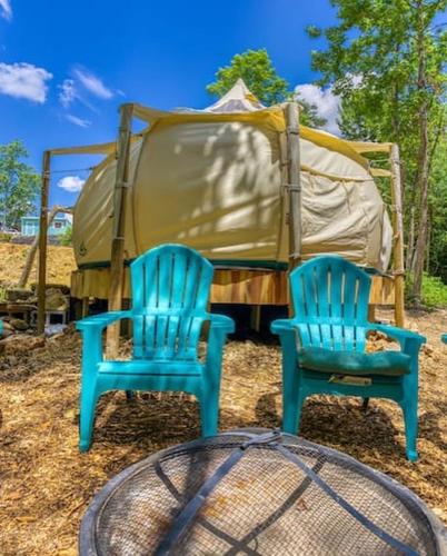 The Aries-a stargazing, luxury glamping tent in Rogersville (AL)