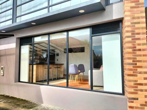 Hermoso apartamento con vista al lago in Paipa