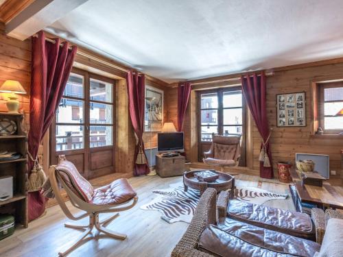 Appartement de charme avec balcon, 8 pers, décor raffiné, au cœur de Val-d’Isère, proche des pistes - FR-1-694-106 - Apartment - Val d'Isère