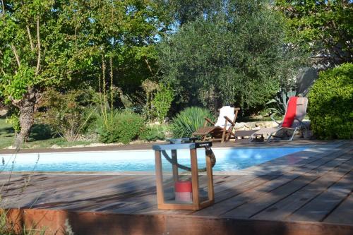 BERGERIE rénovée avec piscine chauffée et terrain clôturé - Accommodation - Vallérargues