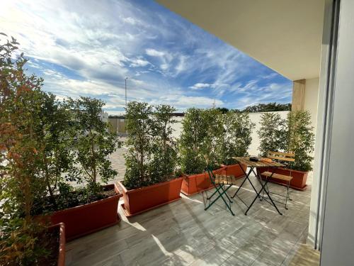 Balcony/terrace, Bari Airport Rooms in Palese