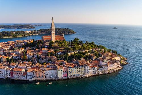 Studio apartment in Rovinj with Terrace, Air condition, WIFI, Washing machine (4686-4)