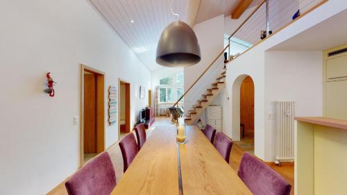 Duplex apartment with fireplace at ski lift in Lenzerheide/Lai, Schweiz