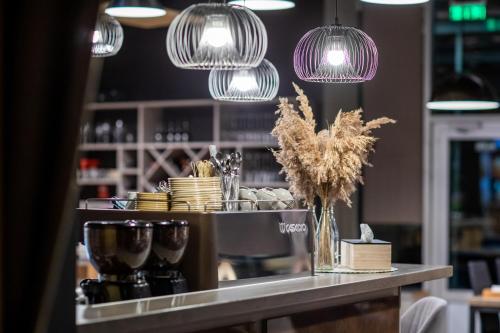 Rija Bauska Hotel - 레스토랑