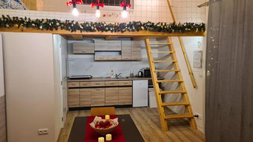 virtuve, Orlická přehrada Chata Malá (Orlicka prehrada Chata Mala) in Kožlí