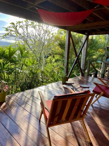 balkong/terrass, Eden Jungle Lodge in Cristobál Island