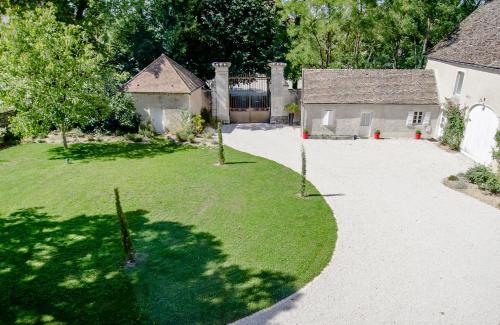 Kilátás, Chambres d'hotes Le Clos des Tilleuls in Chagny