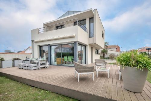 Maison d'architecte Face Mer à la Plaine sur Mer - Location saisonnière - La Plaine-sur-Mer