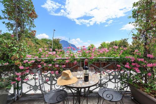 Kilátás, Casa alle Colonne by Hotel Ancora in Verbania