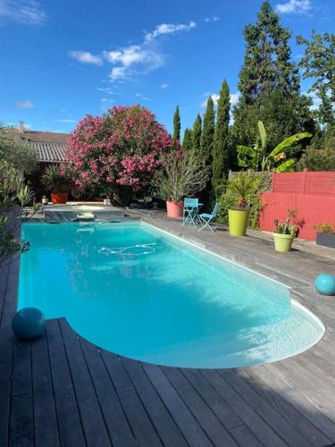 Appartement 45m2 à Bordeaux avec accès piscine