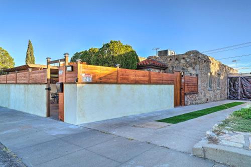 Pet-Friendly El Paso Escape with Patio and Grill!