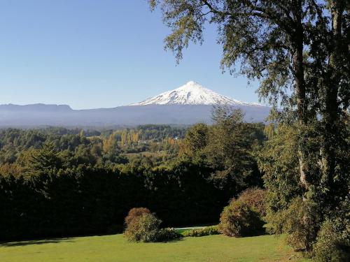 Cabaña para 5 personas, Villarrica-Pucón con vista privilegiada .