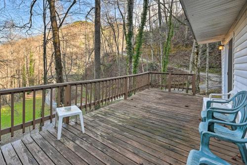 Secluded Bryson City Home with Deck Steps to Creek! - main image