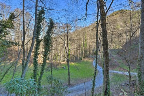 Secluded Bryson City Home with Deck Steps to Creek! - image 12