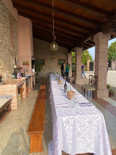 Létesítmények, Villa Stefania Asolo piscina e biliardo in Altivole