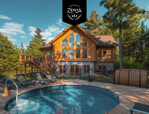 . Chalet White Wolf SPA at Fiddler's Lake