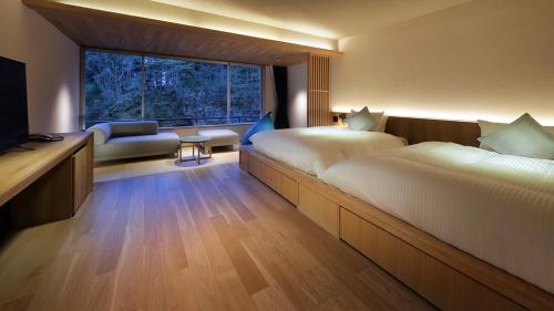 Japanese Twin Room with River View