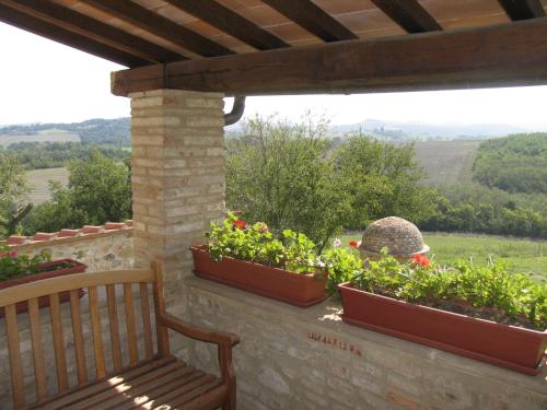 Erkély/terasz, Agriturismo Ragoncino in Lajatico
