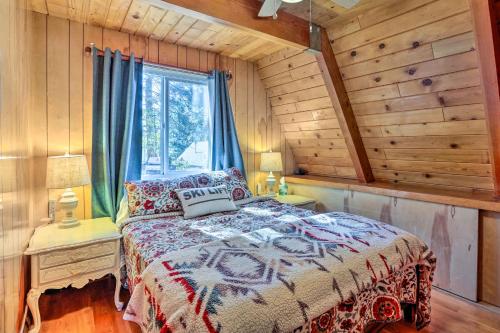 Cozy A-Frame with Hot Tub Near Arrowbear Lake!