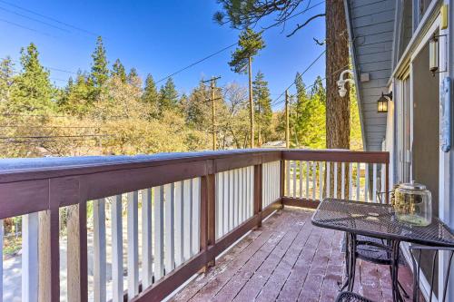 Cozy A-Frame with Hot Tub Near Arrowbear Lake!