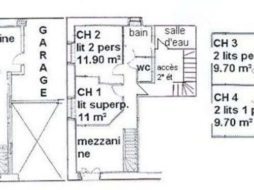 Gîte Saulcy-sur-Meurthe, 5 pièces, 8 personnes - FR-1-589-200