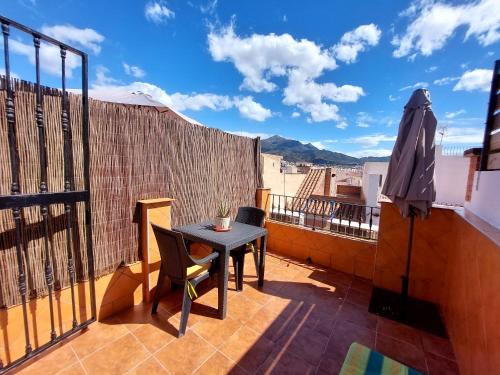 Studio at Nerja 500 m away from the beach with city view furnished terrace and wifi